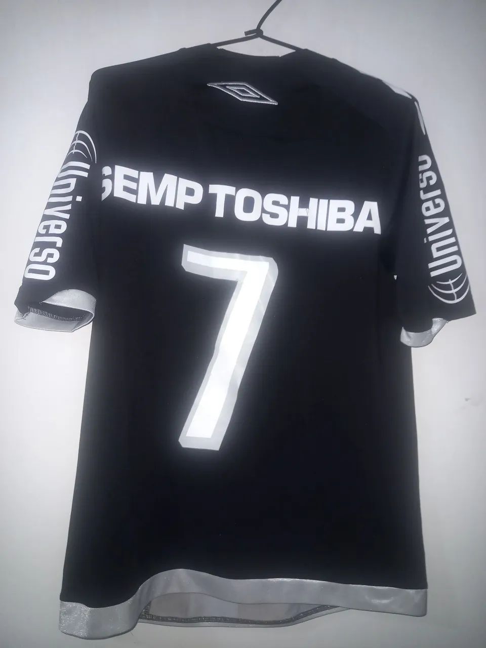 Camisa Santos tamanho P usada - Foto 4