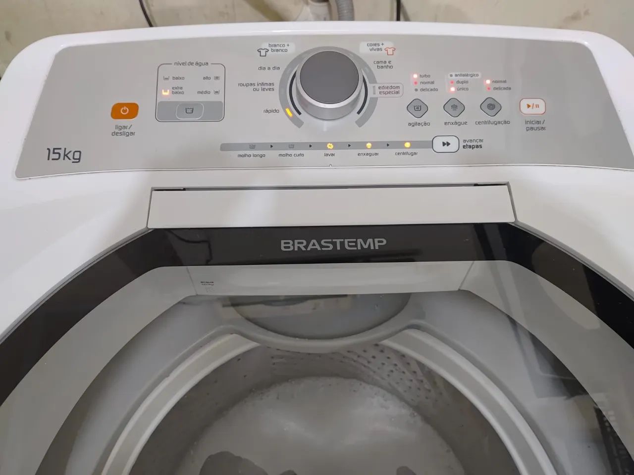 Máquina 15kg brastemp
