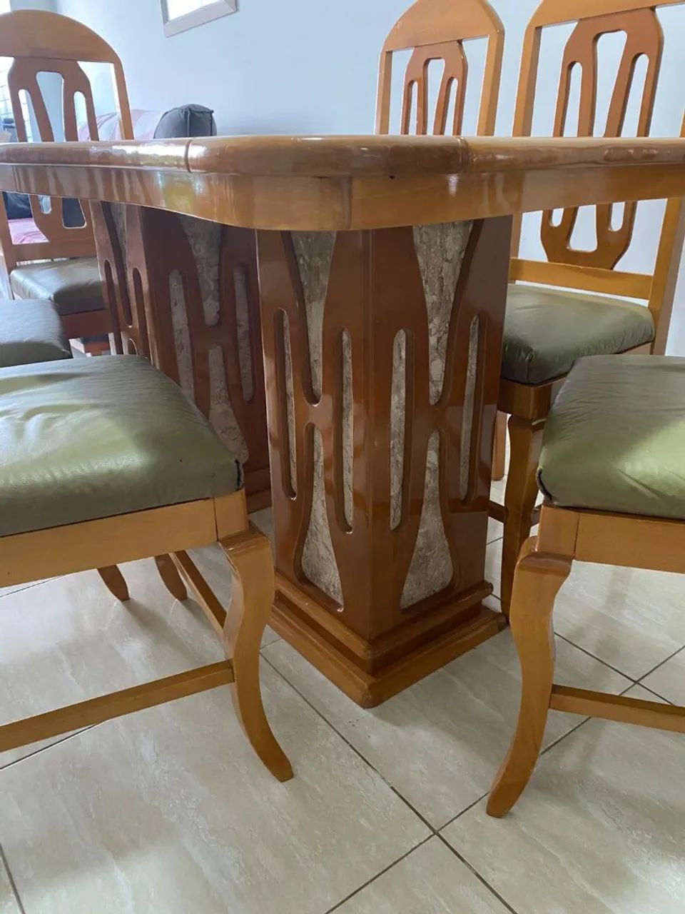 Mesa madeira maciça (Aceito oferta) - Foto 2