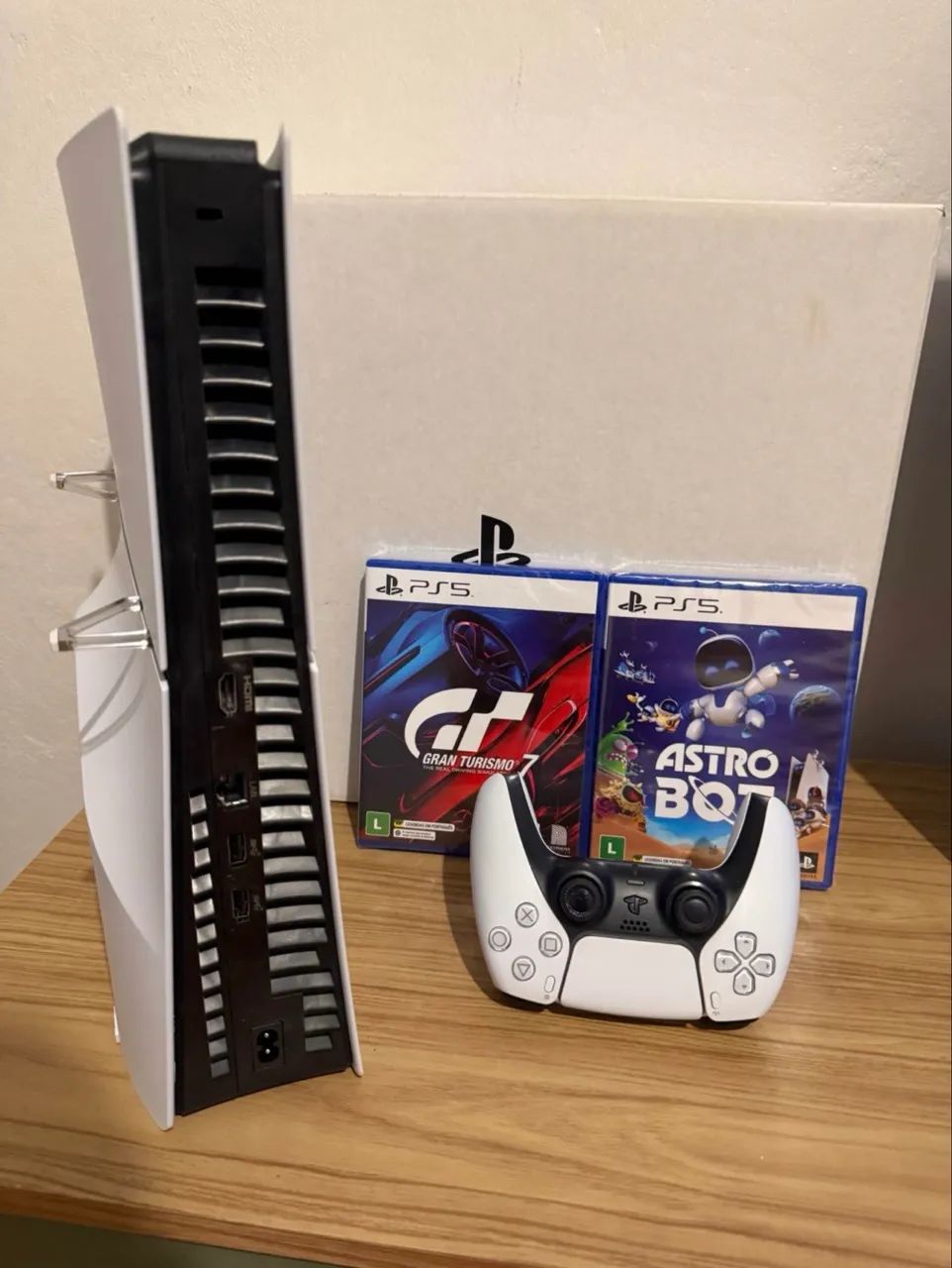 PlayStation 5 Slim Mídia Física 1TB Memória  - Foto 3