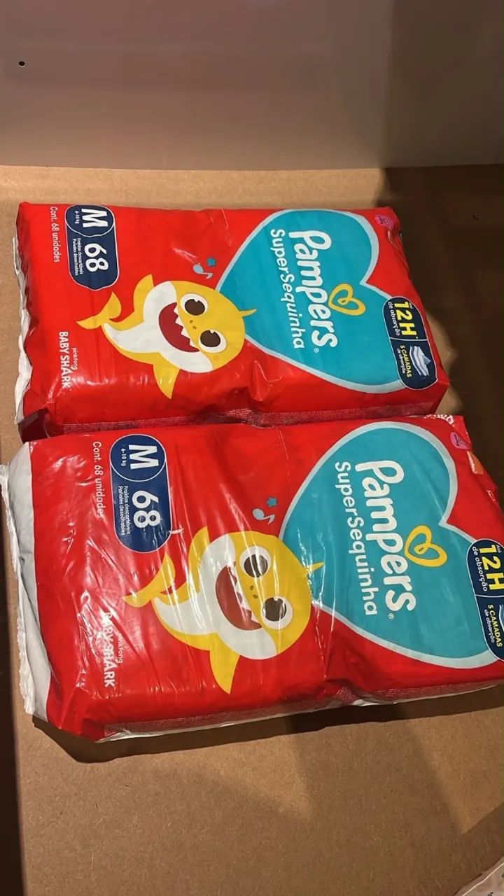 Fralda Pampers M