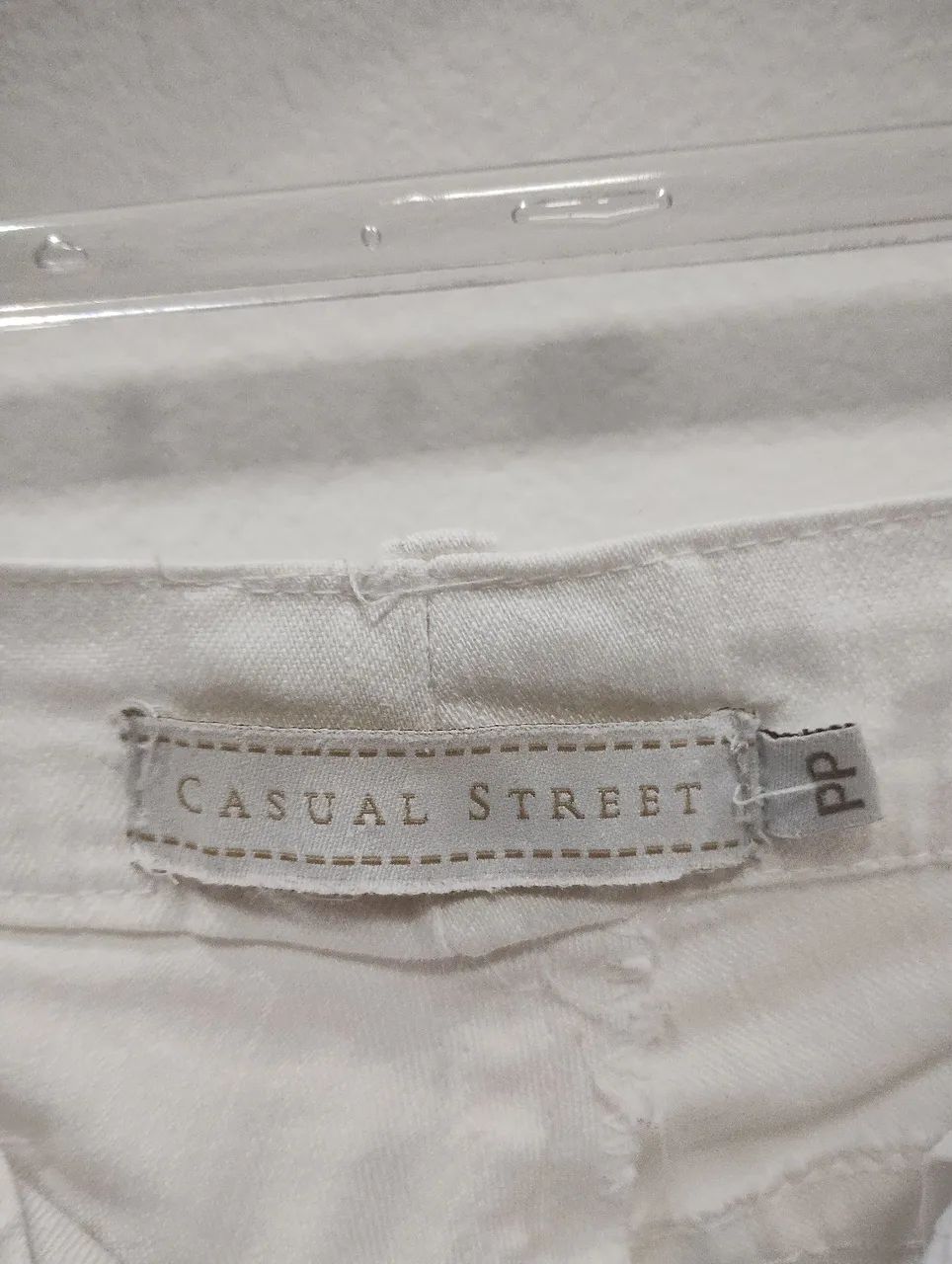 Calça jeans branca casual  - Foto 2