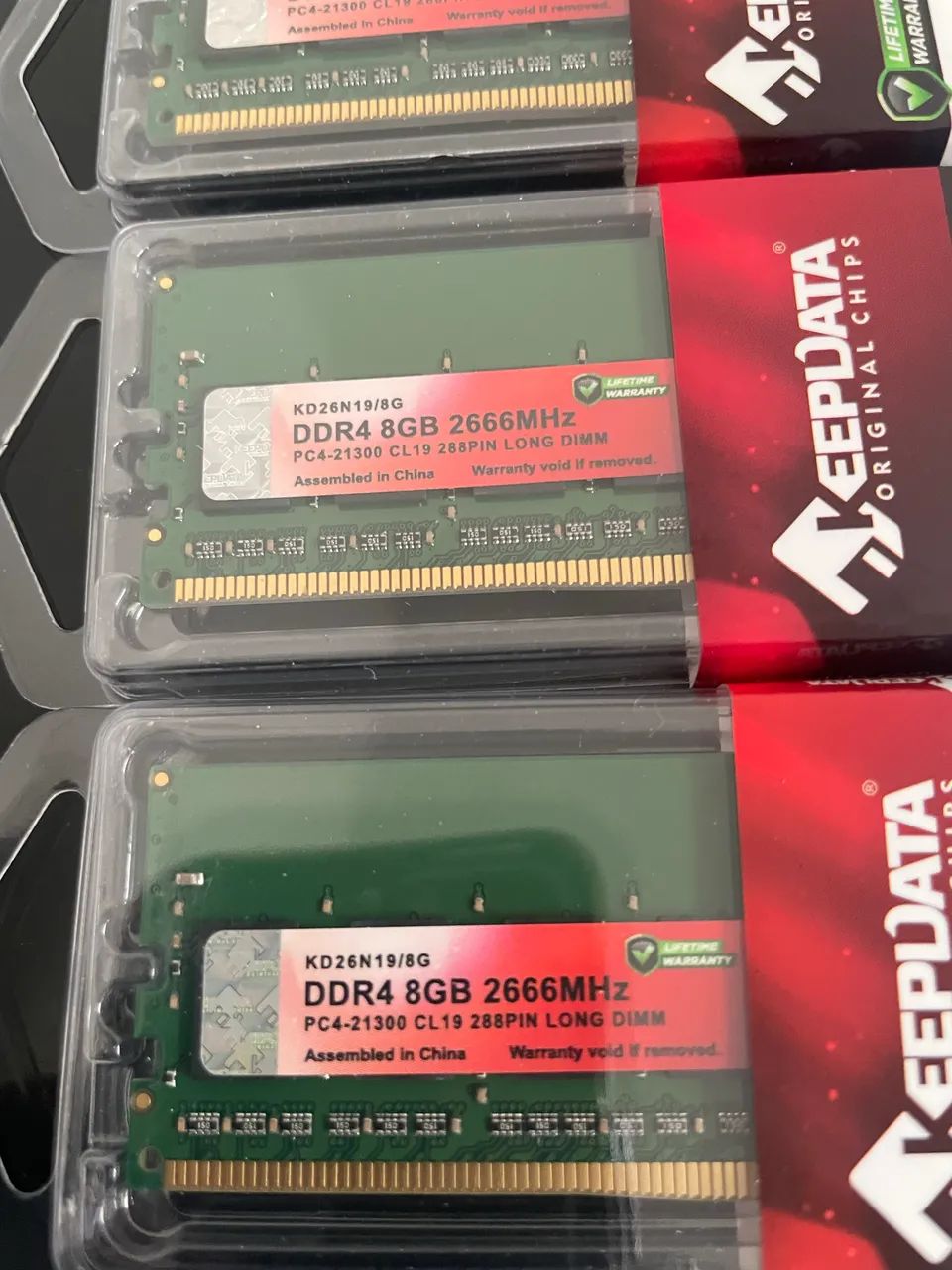 MEMÓRIA RAM 8GB DDR4 NOVAS+ENTREGA GRÁTIS  - Foto 2