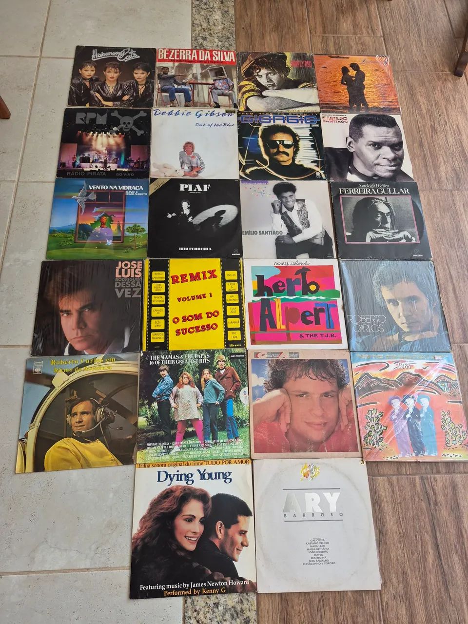 Lote de discos de vinil 