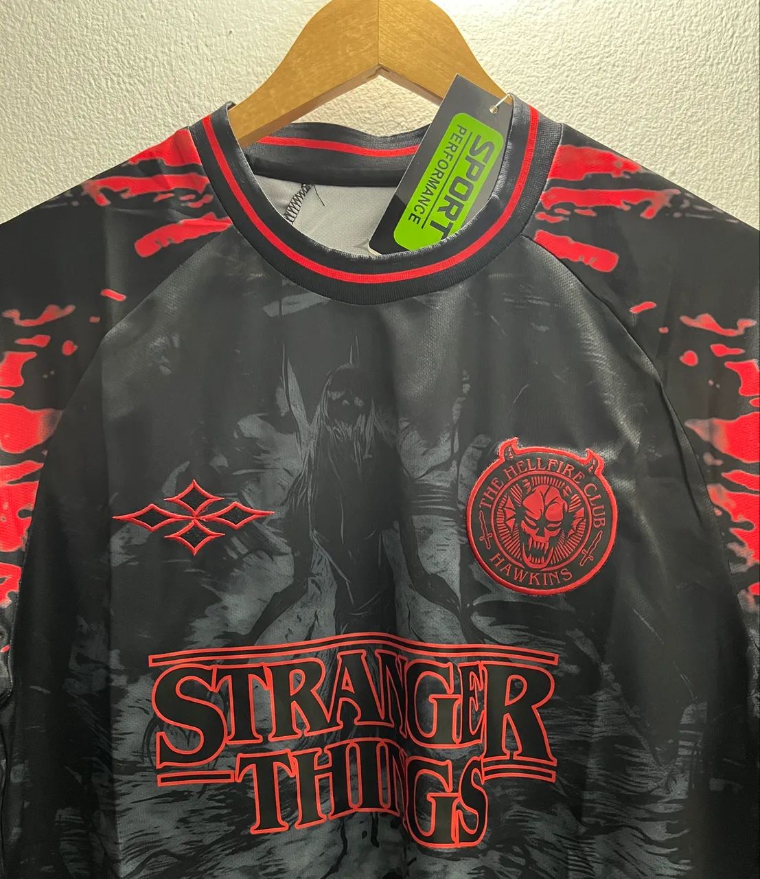 Camisa do Hellfire Club - Stranger Thinks (Pronta Entrega) - Foto 2