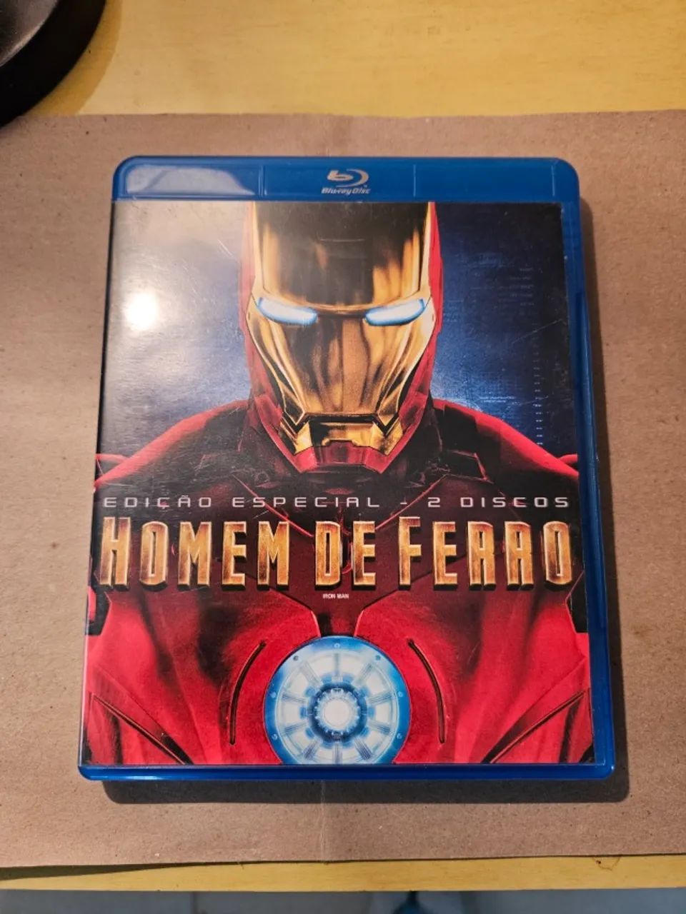 Blu-ray Homem De Ferro Edição Especial 2 Discos Marvel