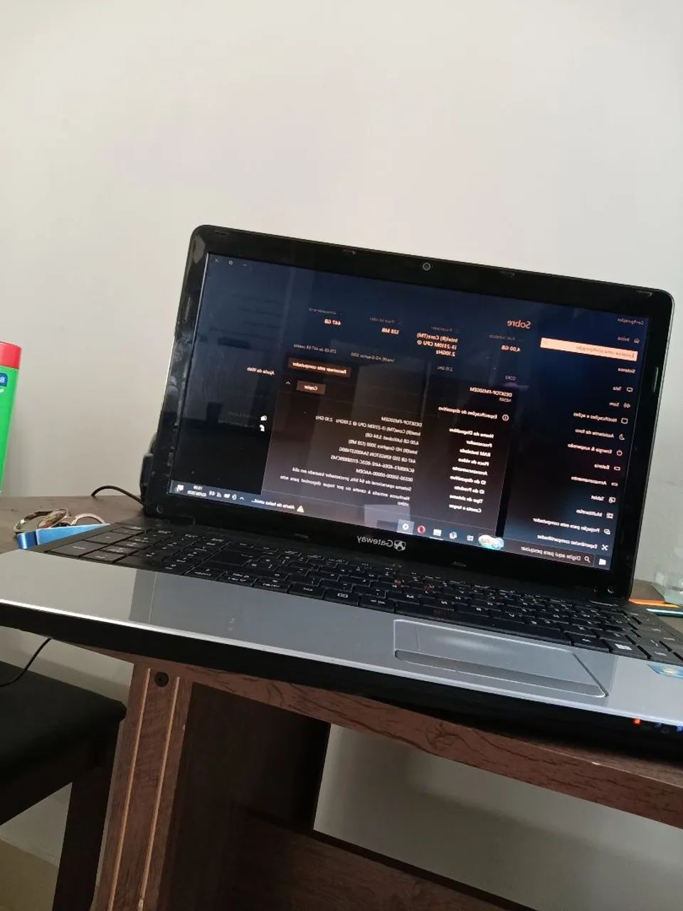 Vendo notebook Geteway 