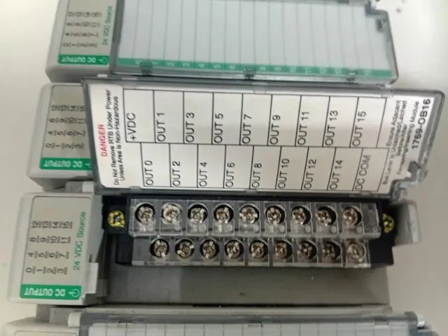 PLC MICROLOGIX 1500 + CARTÕES DE ENTRDA E SAIDA - Foto 3