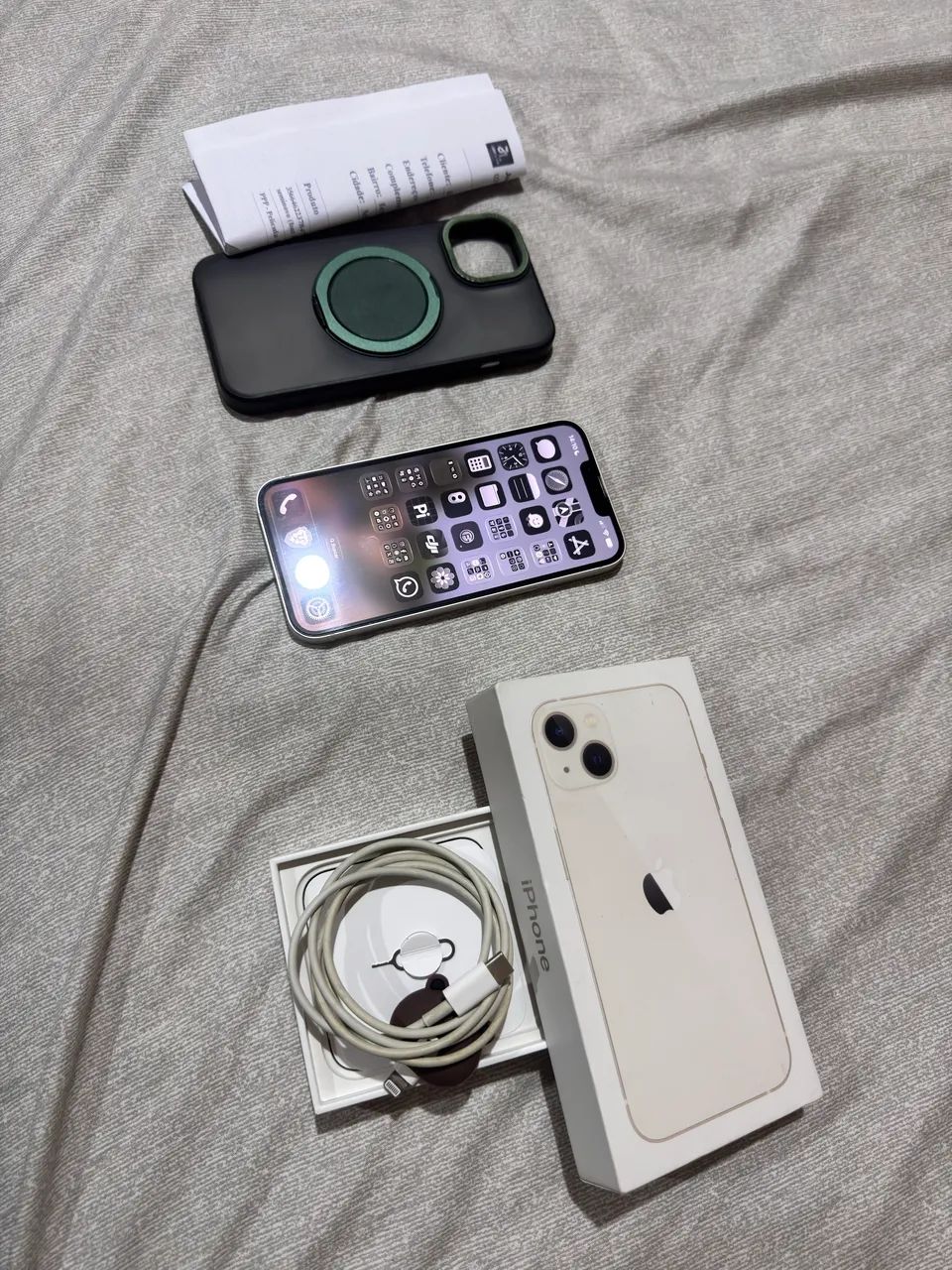 Iphone 13 branco 256gb NF - Foto 3