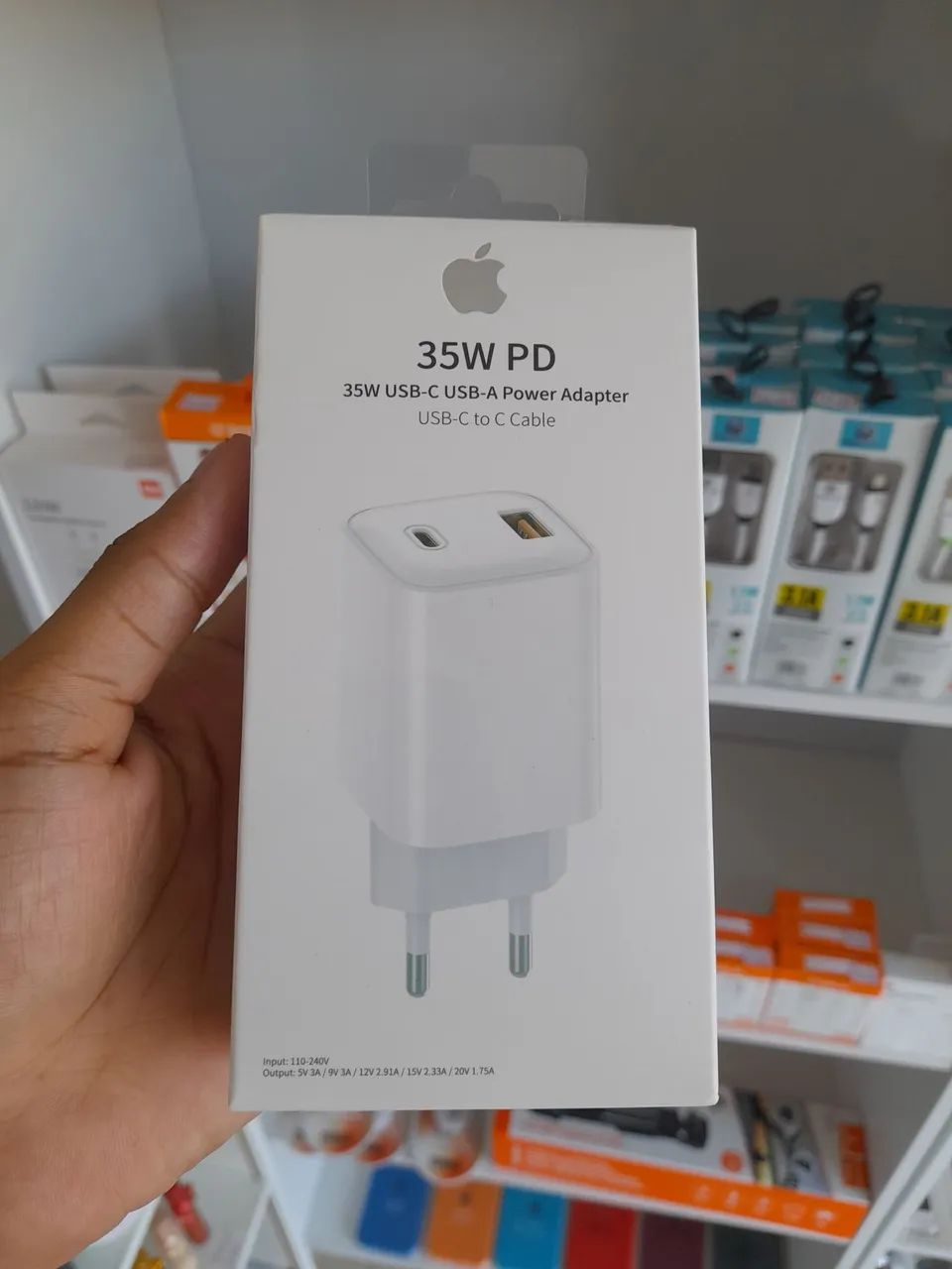 Carregador Tipo C 33w rápido 