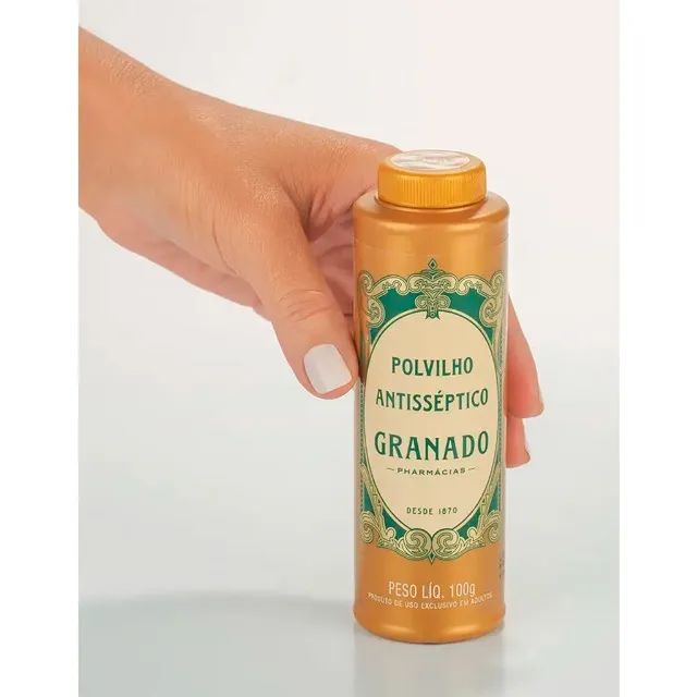Talco Pes Granado 100g Tradicional-kit C/ 2un - Cm0006k2 - Foto 2