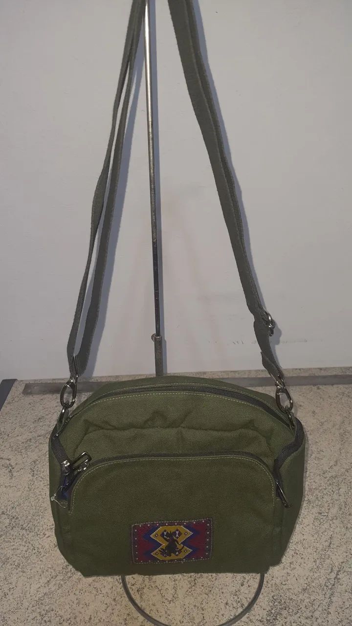 Bolsa em lona com alça regulável  - Foto 4