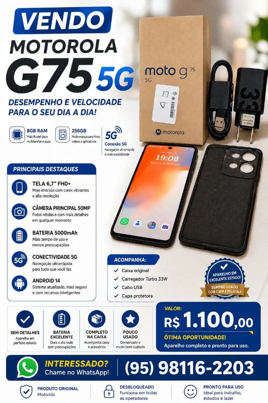 MOTOROLA G75 5G
