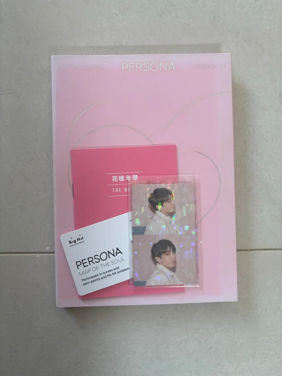 BTS Persona ver 1 com photocard do Jungkook - Foto 2