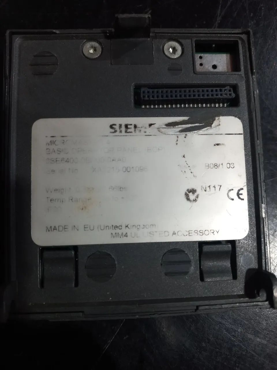 IHM inversor  Siemens 6se6400   - Foto 2
