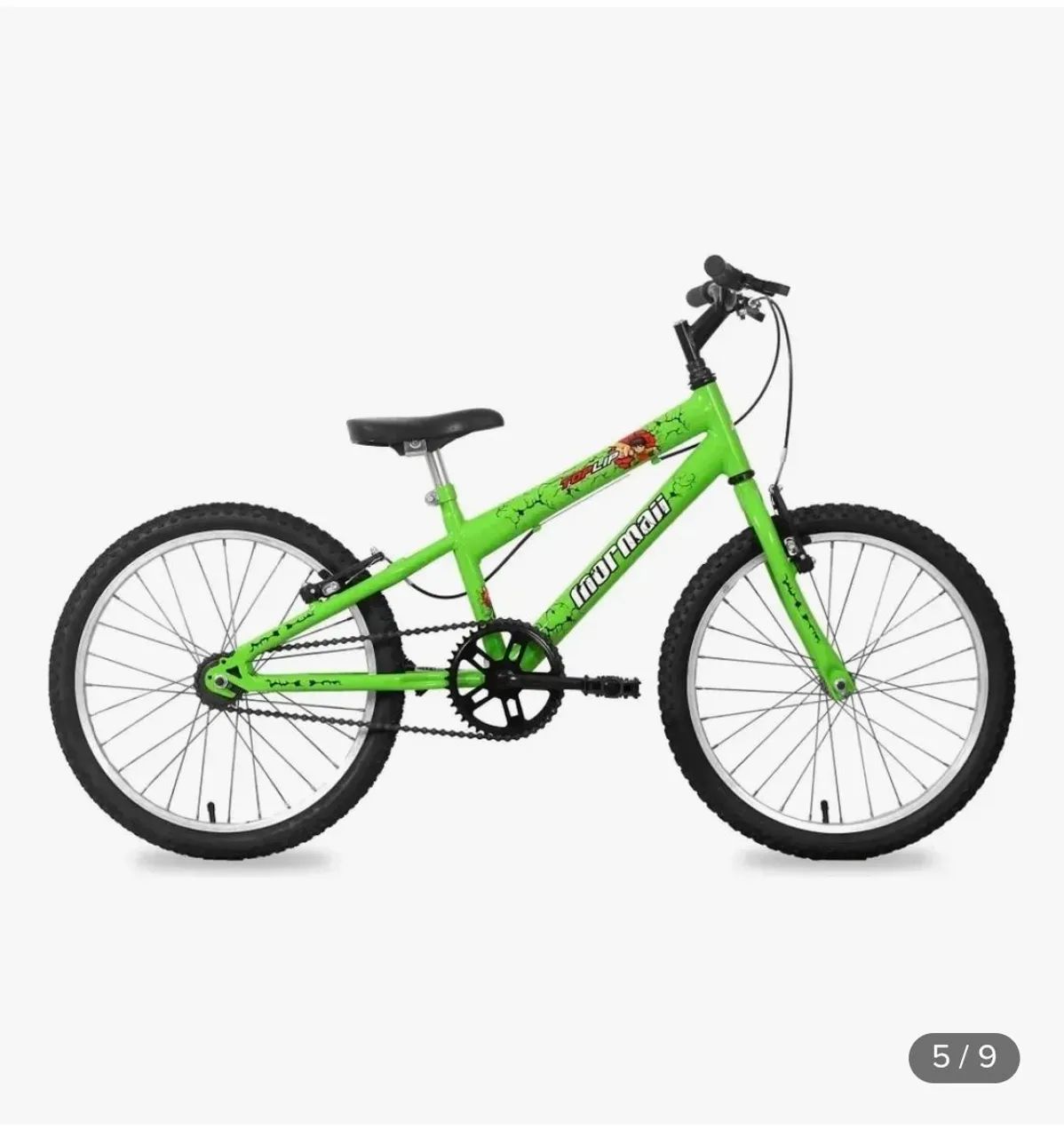 Bicicleta mormaii aro 20 infantil  - Foto 3