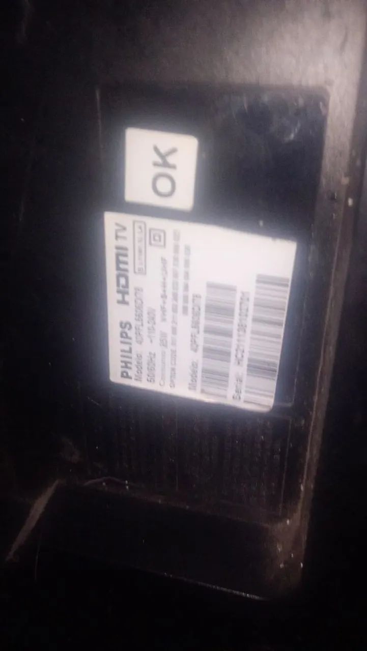 Tv plilipis 40 polegadas com imagem escura não e esmat chama no WhatsApp * - Foto 3