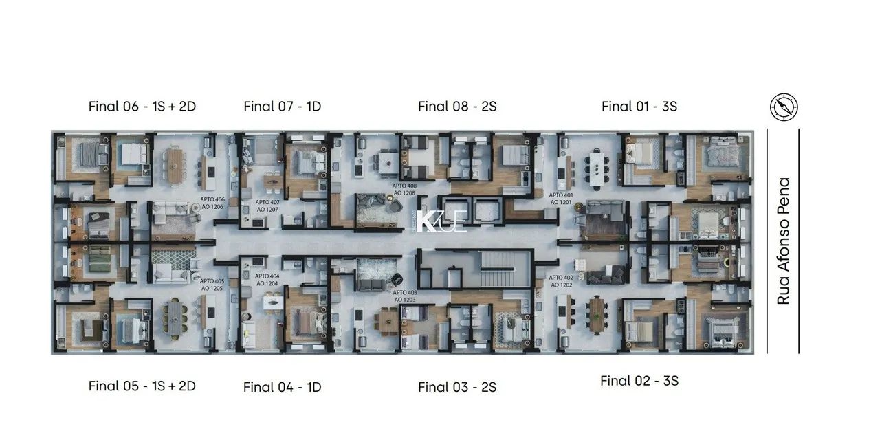 Apartamento novo em andar alto! - Foto 5