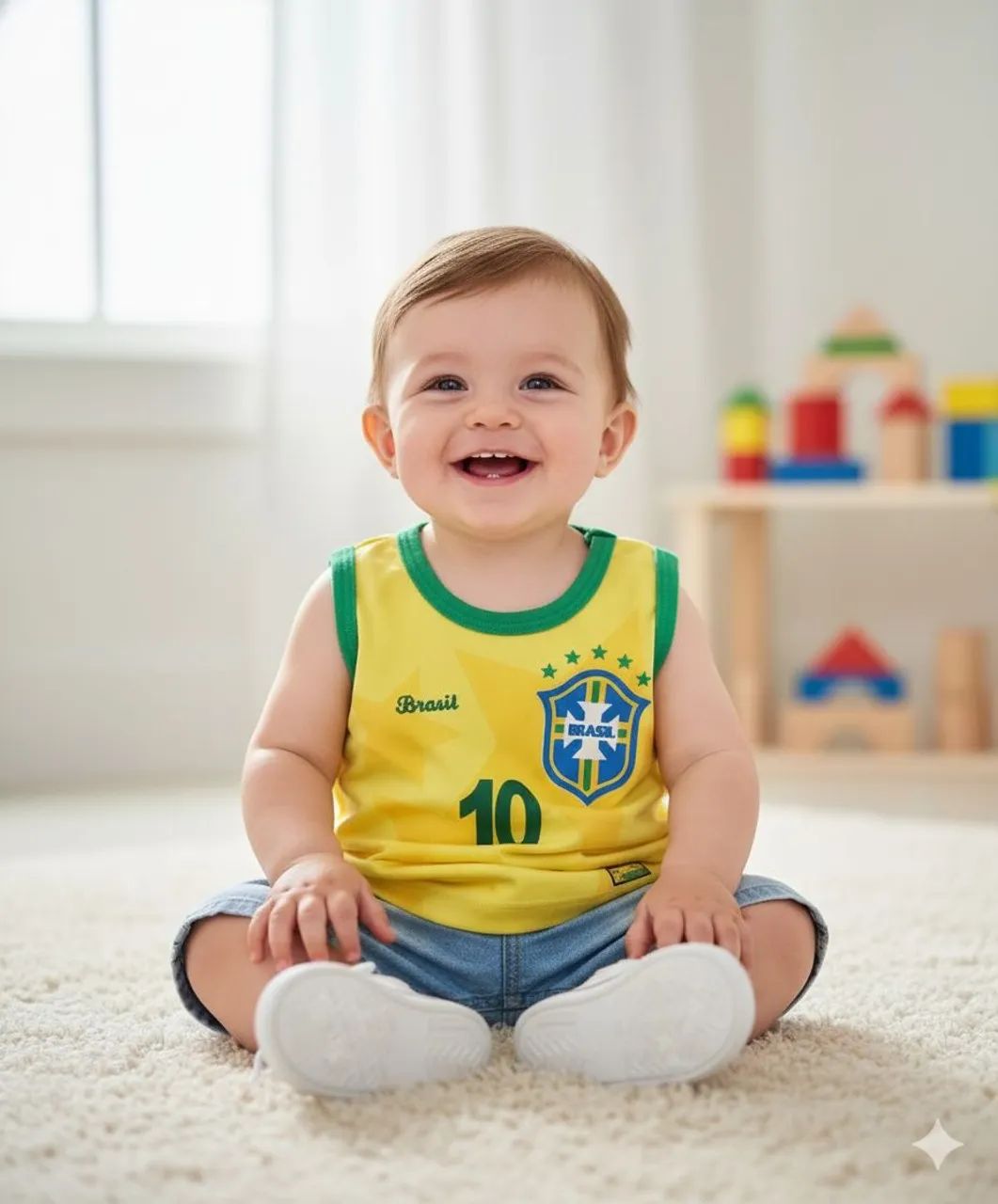 Camisetinha de bebê, brasil