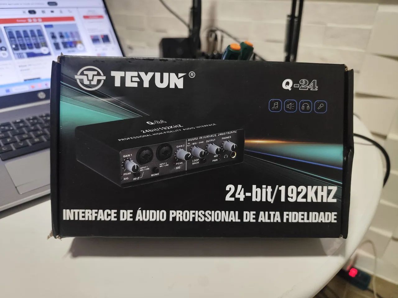 Placa de Som TEYUN Q - 24 Zerada  - Foto 4