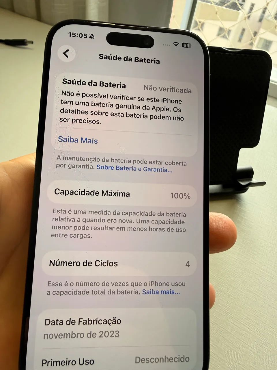 Iphone 15 Pro 256gb Azul - Celulares e Smartphones - Setor Central