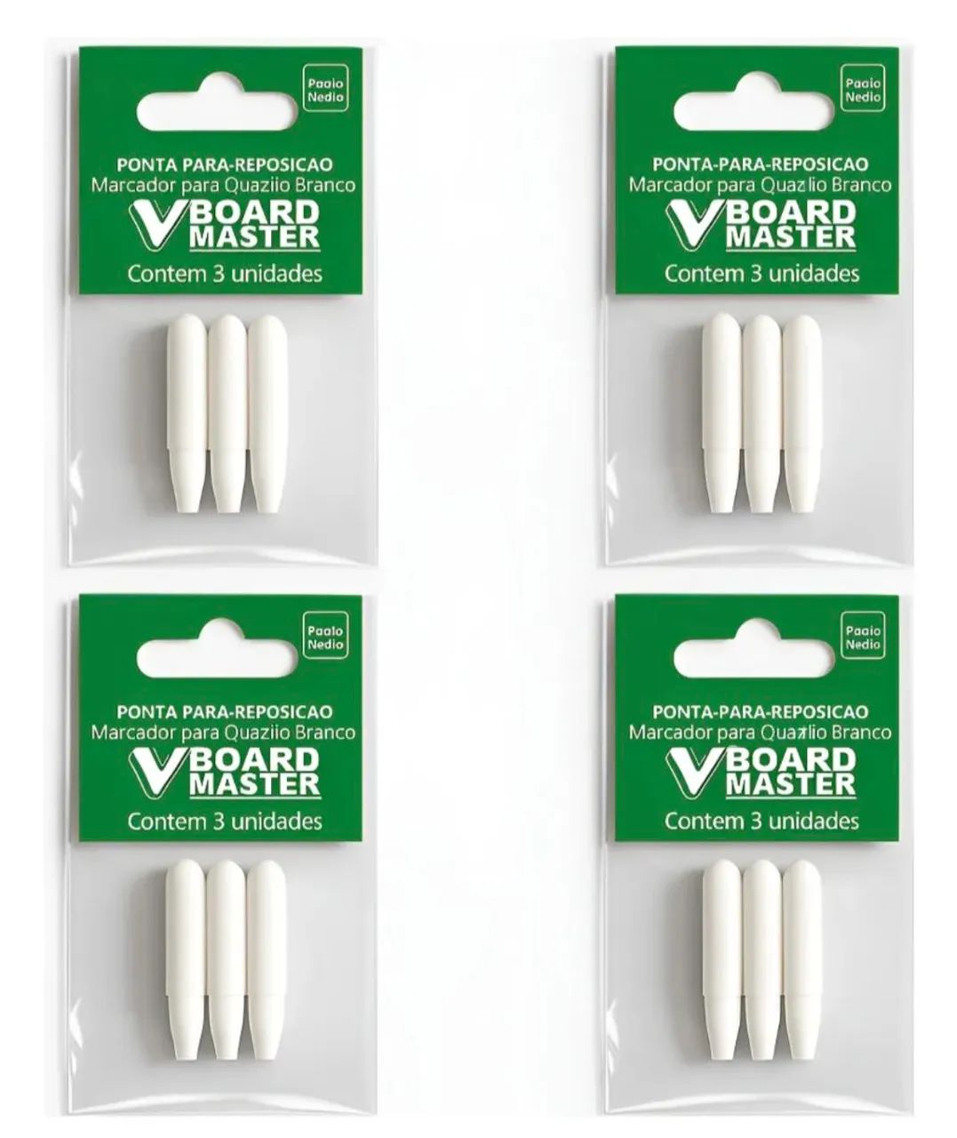 Kit Com 3 Pontas de Reposição Marcador de Quadro Branco PILOT Bord-Master  - Foto 2
