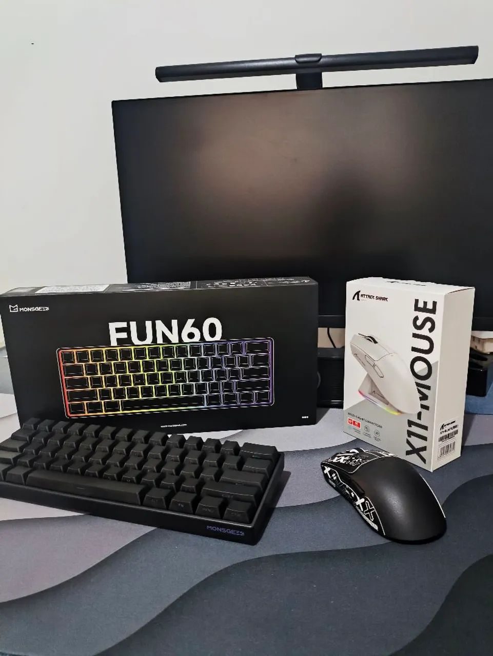 Mouse e teclado magnético 