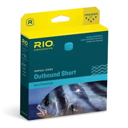 Linha Pesca Rio Fly Fishing Tropical Outbound Short Saltwater WF10F 