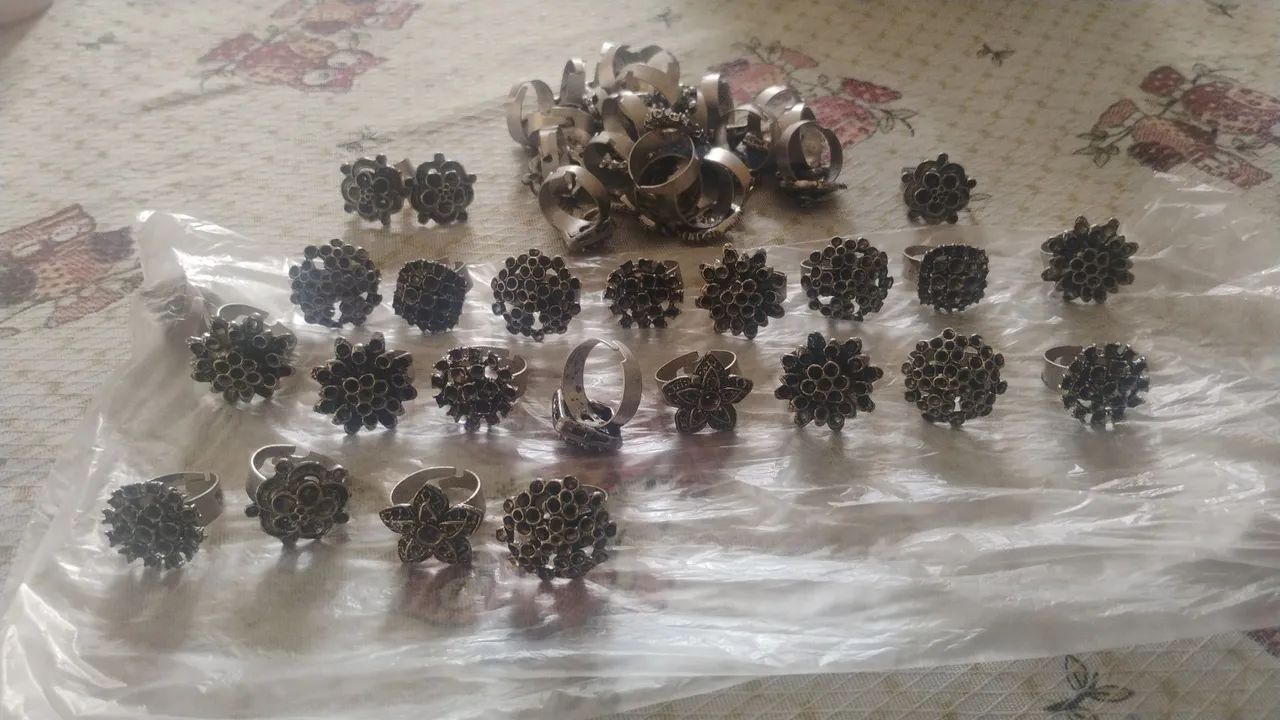 Anéis para decoração 