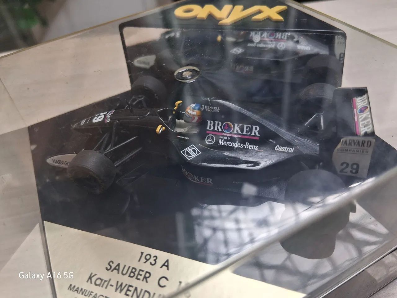 F1 Miniaturas Onyx Escala 1:43
