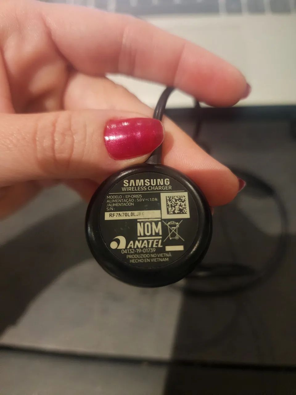 Carregador relogio Samsung 