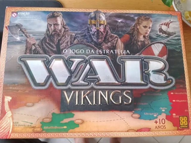 Jogo de tabuleiro War Vikings