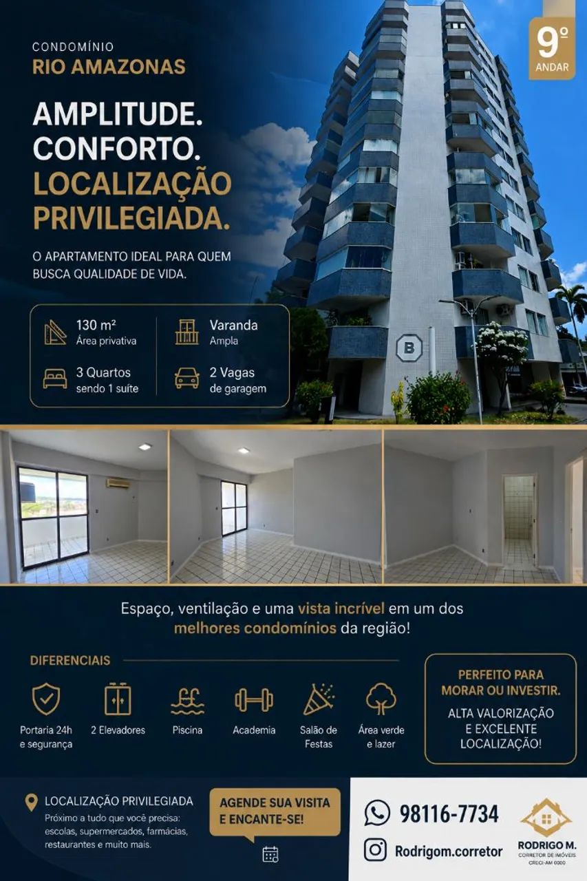 Alugou ou Vendo Condomínio Rio Amazonas