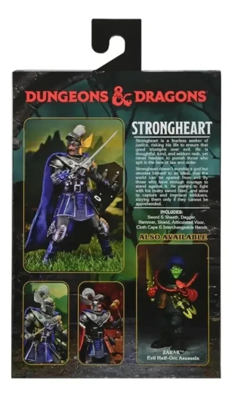 Strongheart Dungeons Dragons Neca Ultimate Caverna Do Dragão - Foto 5
