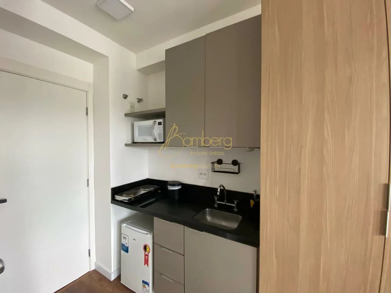 Studio com varanda e lazer completo em localização privilegiada. - Foto 5