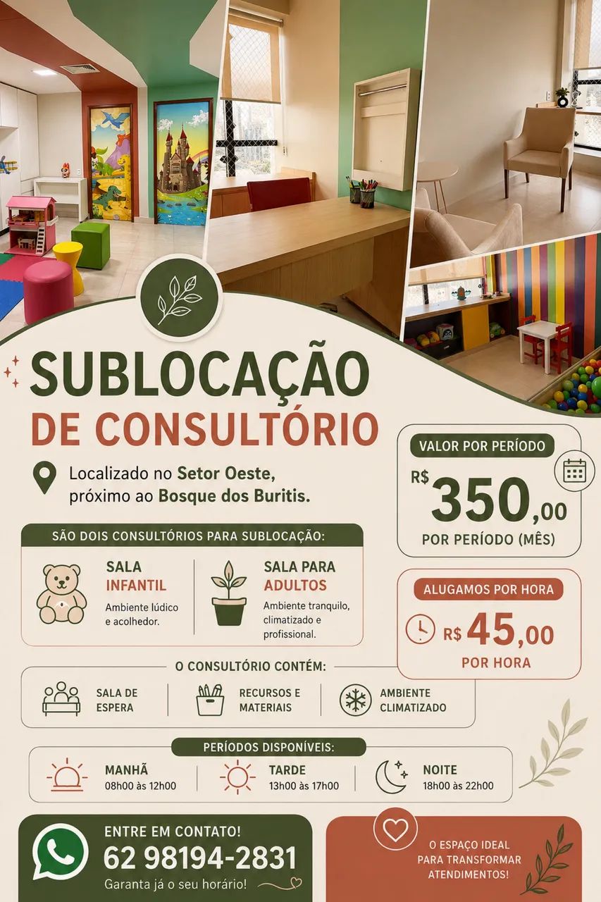 Sublocação de Consultórios - Setor Oeste  - Foto 3