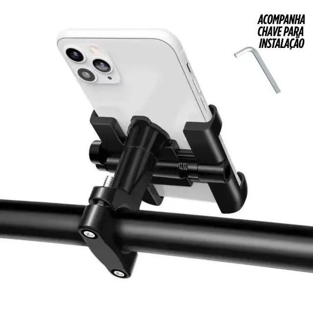 Suporte para Celular Moto/Bike Giratorio 360 - Foto 3