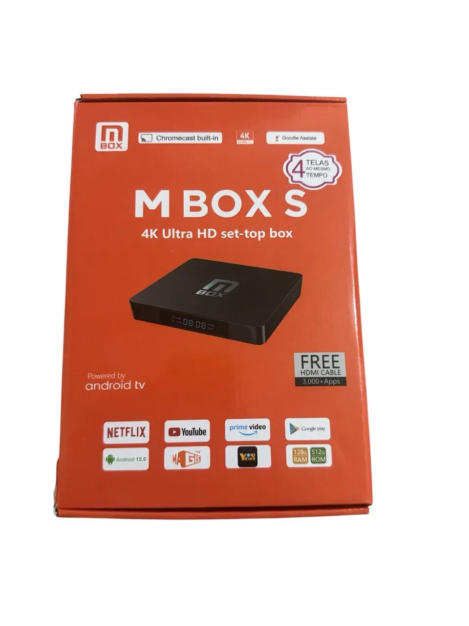 M Box S 4K Ultra HD ser-top box 