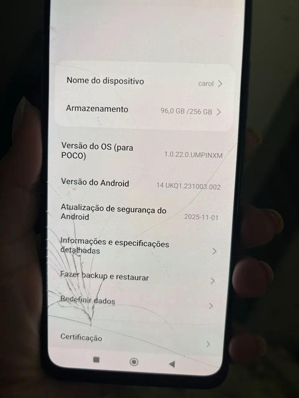 Celular poço