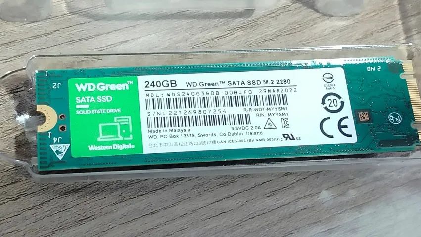 ssd m2 nvme 240 gb  - Foto 2
