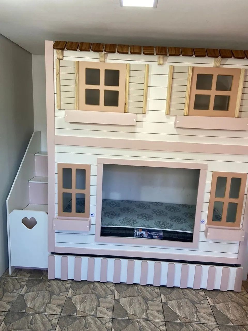 Cama triliche casinha princesa - Foto 4