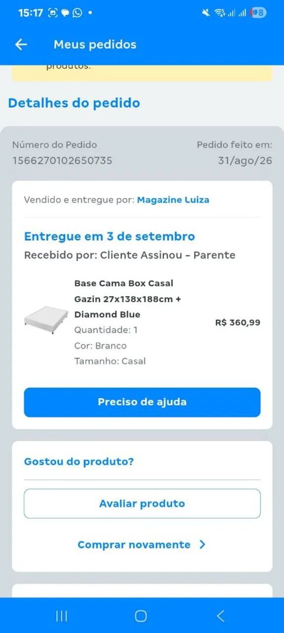 Base para colchão de casal - Foto 2