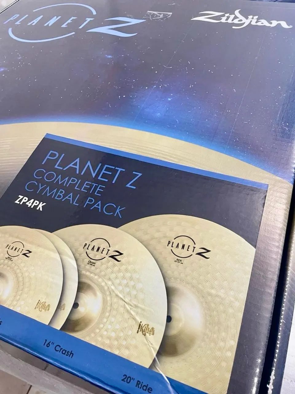 Kit de pratos Zildjian Planet Z PLZ4Pk - Instrumentos musicais