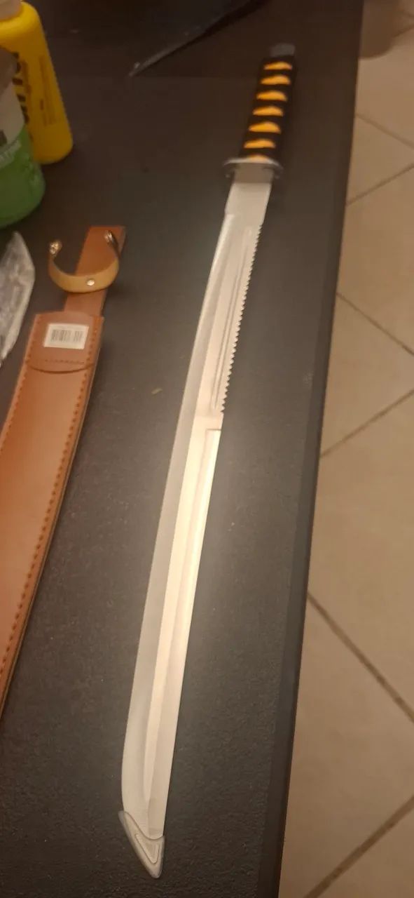 Espada de churrasco inox
