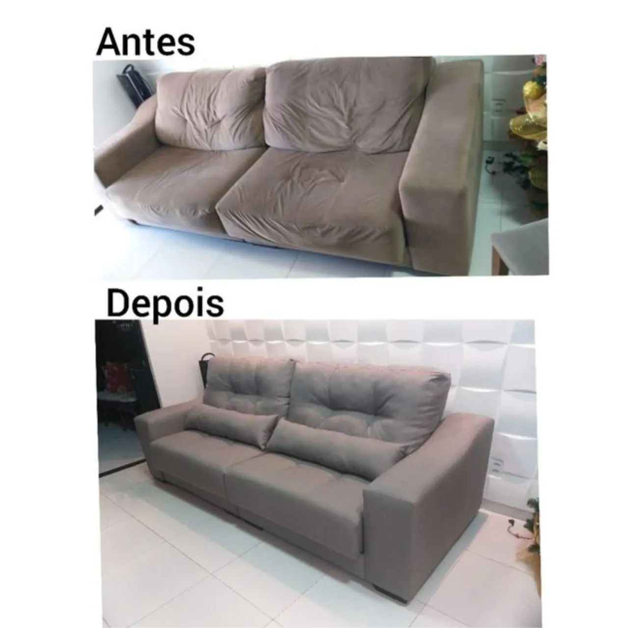 Reformas em sofá, preço justo e qualidade  - Foto 2