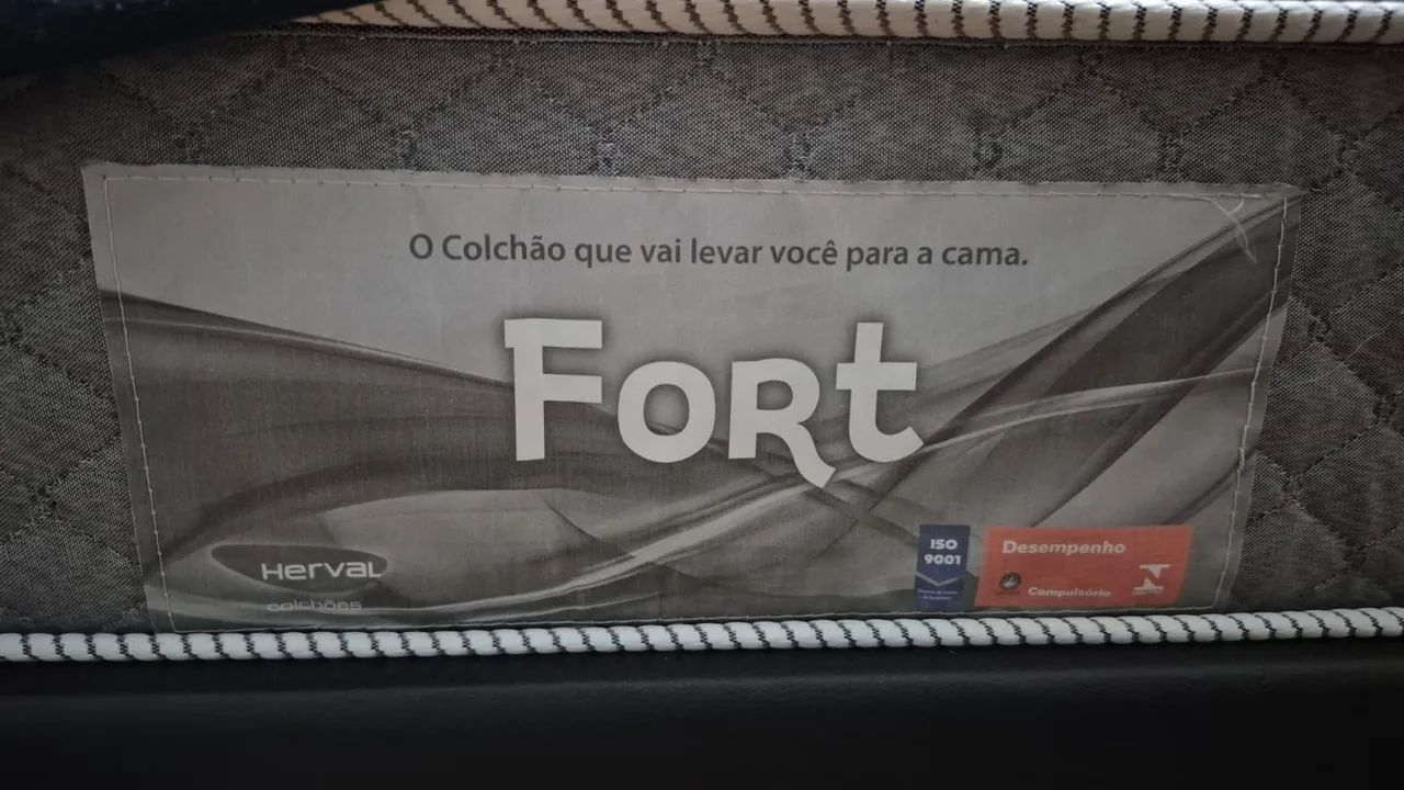 COLCHÃO + BOX BARATO E NOVO - Foto 5
