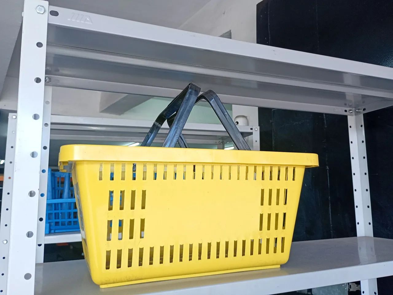 Cestas de mercado plásticas novas promoção!!! ZAP * - Foto 5