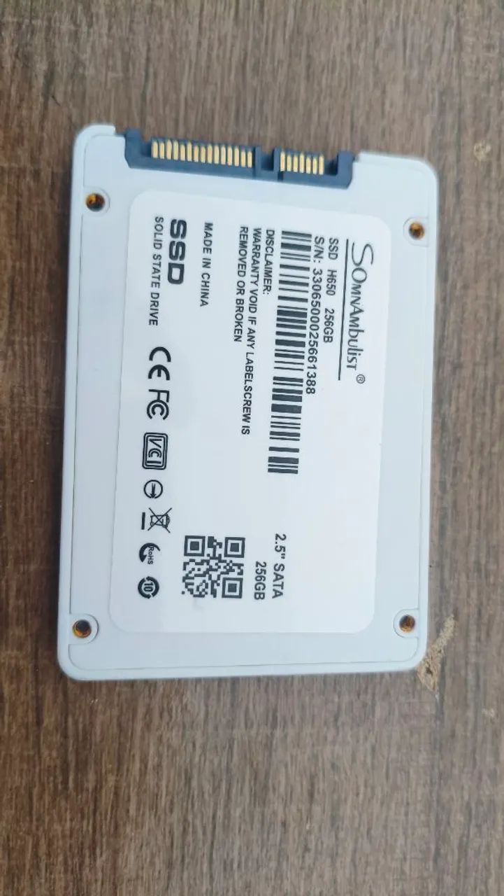 Ssd sata 256gb  - Foto 2