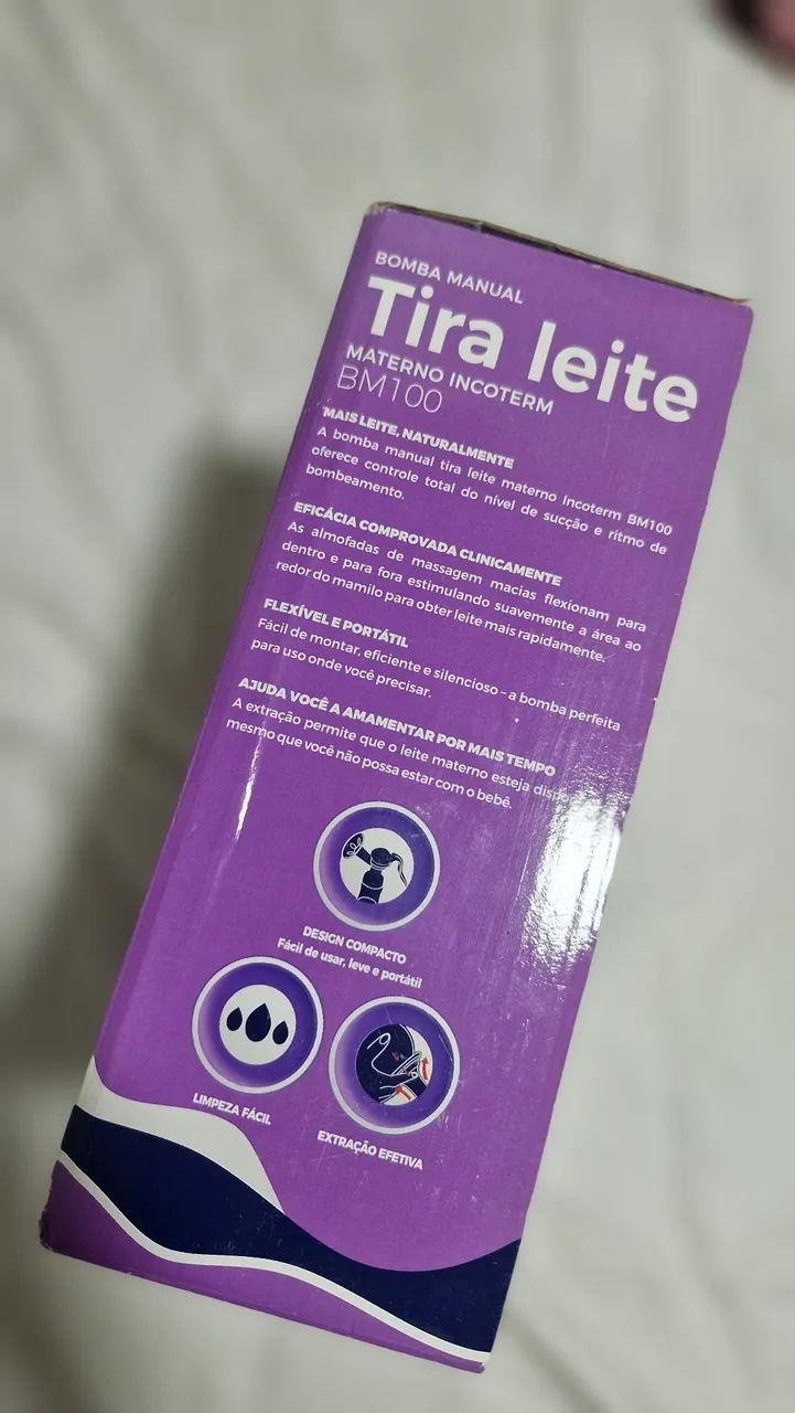 Bomba de Leite Manual (NOVO) - Foto 2