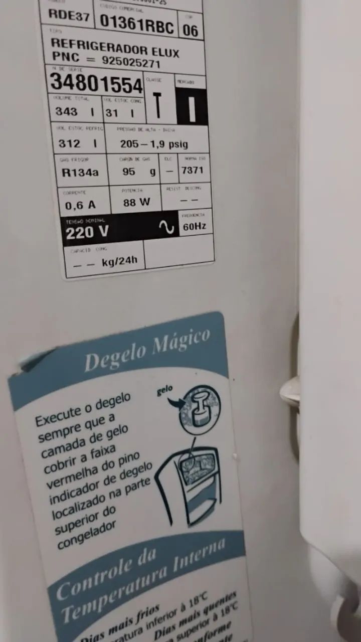 Geladeira Electrolux 343L | 220V - Foto 2